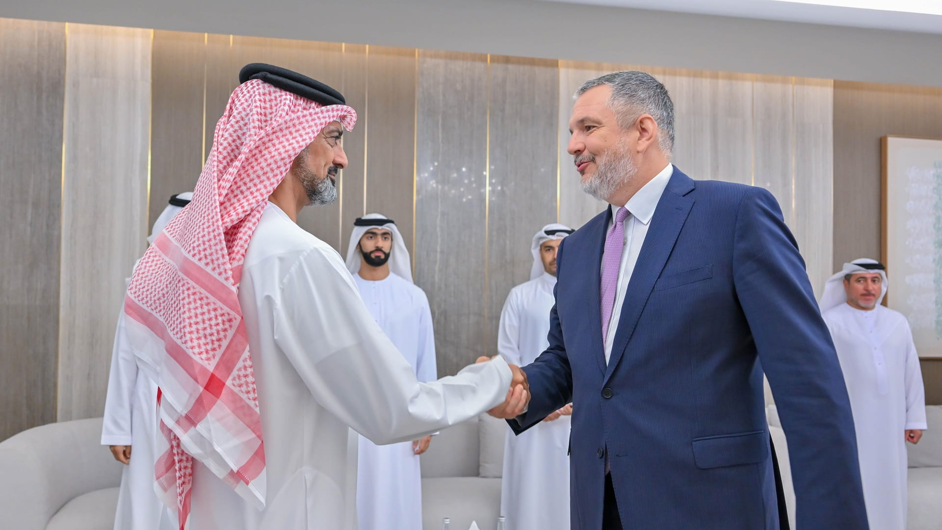 Crown Prince of Ajman receives Serbian Ambassador
