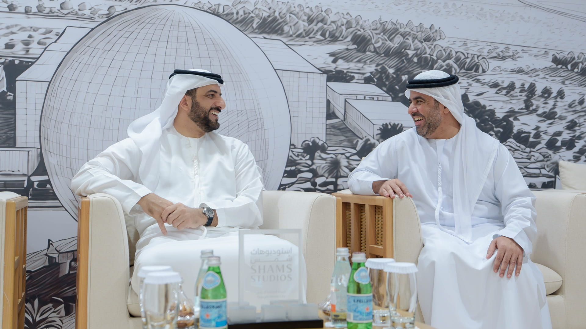 Sultan bin Ahmed attends the signing of agreement