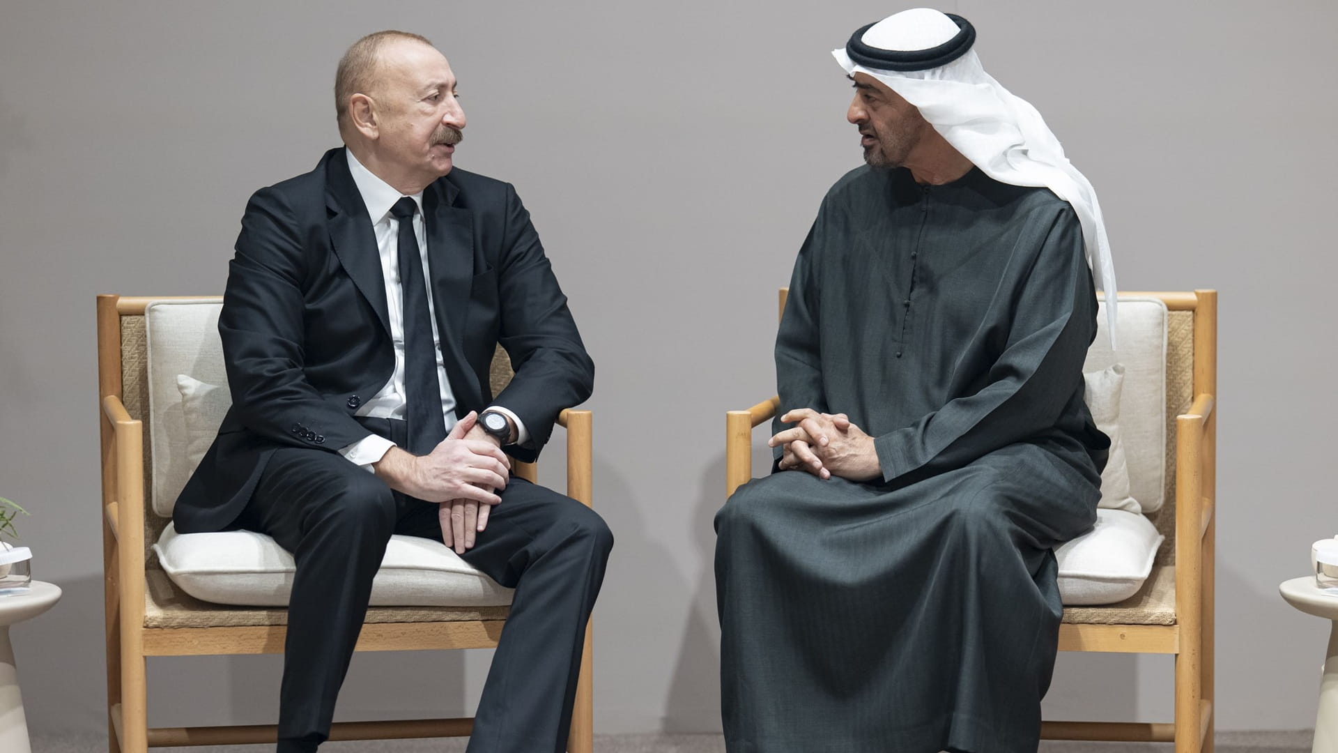 UAE, Azerbaijan Presidents discuss bilateral relations