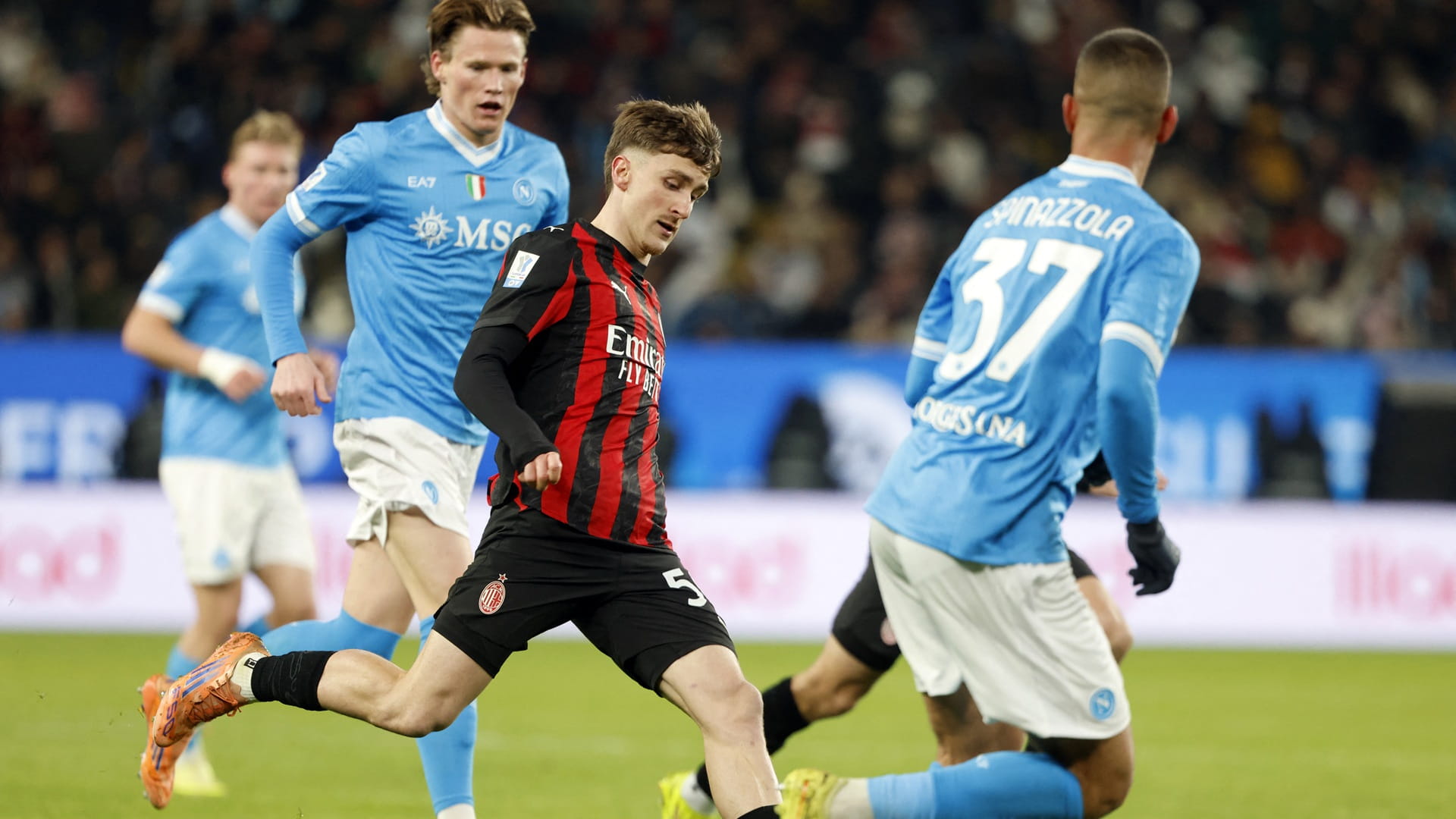 Napoli qualifies for Italian Super Cup final