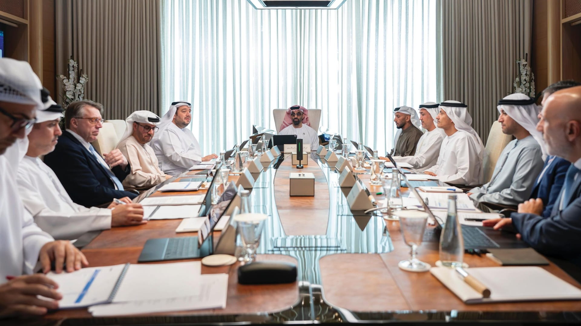 Tahnoon bin Zayed chairs ADQ Board meeting 