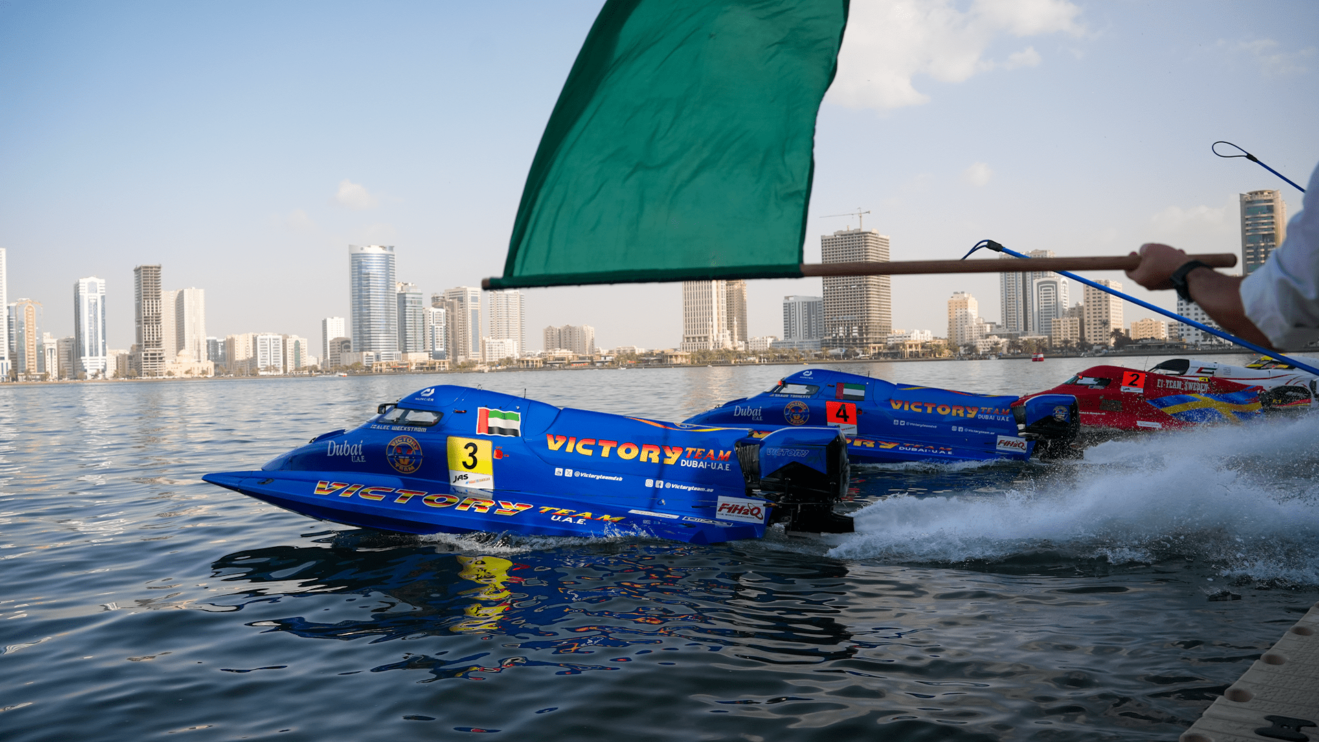 Andersson tops kilometre breaker at Sharjah Grand Prix