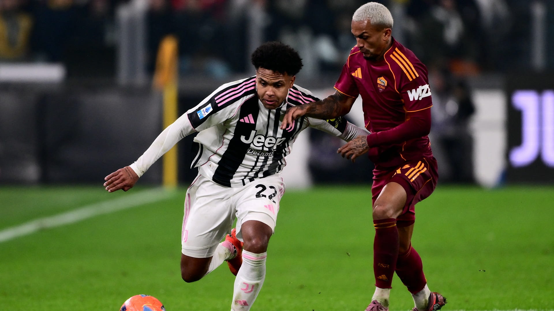 Juventus defeats Roma in Serie A matchday 16 