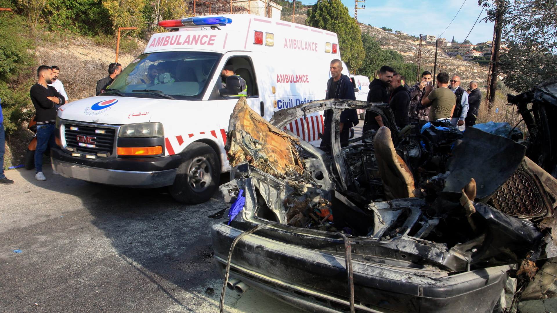 Lebanon reports three killed in Israeli strike near Sidon 