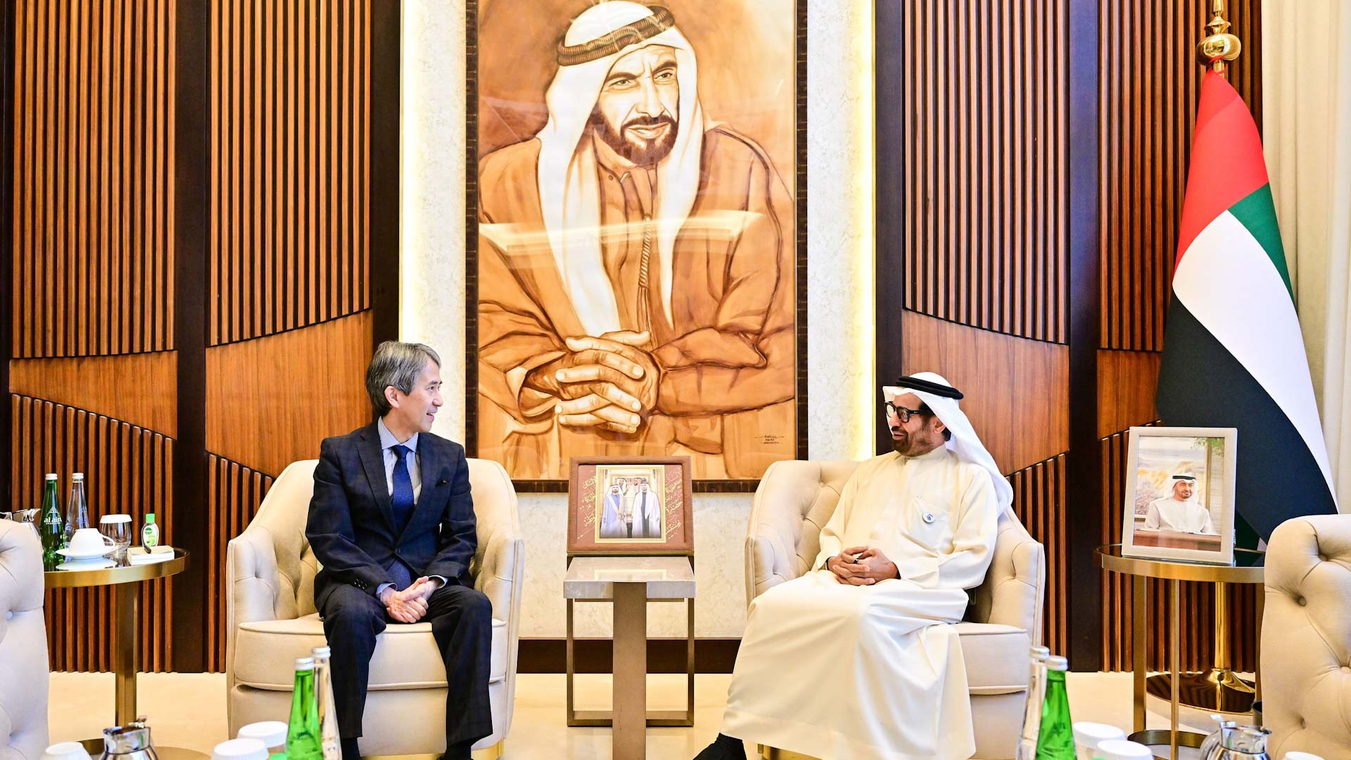 صورة بعنوان: المجلس الوطني الاتحادي والبرلمان الياباني يبحثان تعزيز التعاون 