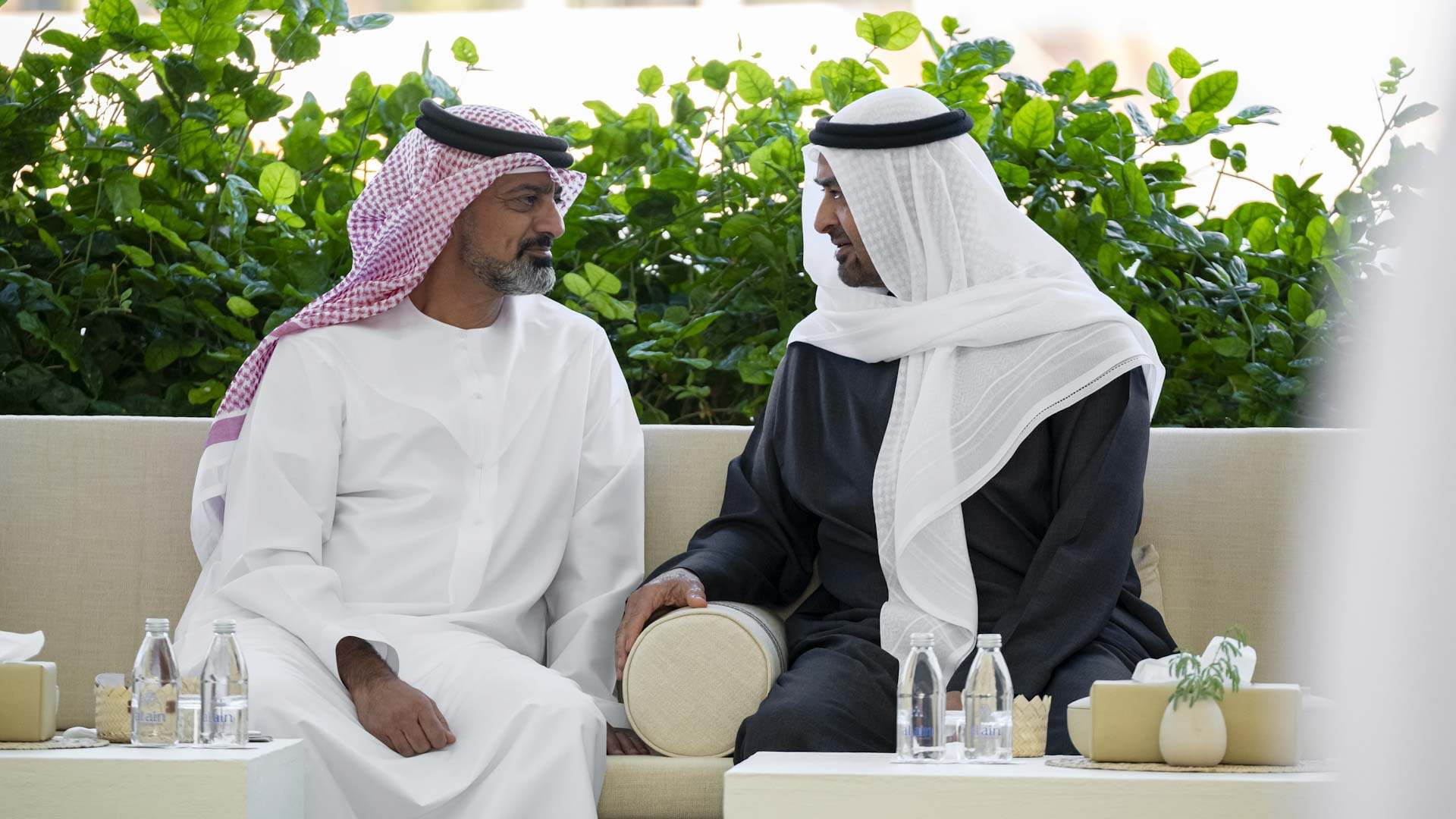 UAE President welcomes Crown Prince of Ajman 