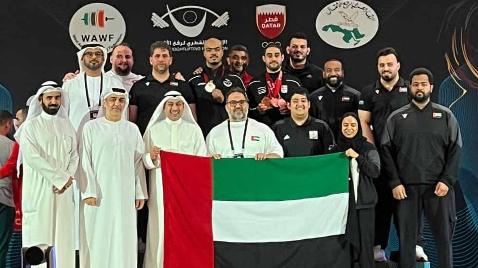 UAE wins 9 medals at West Asian Weightlifting Championships 