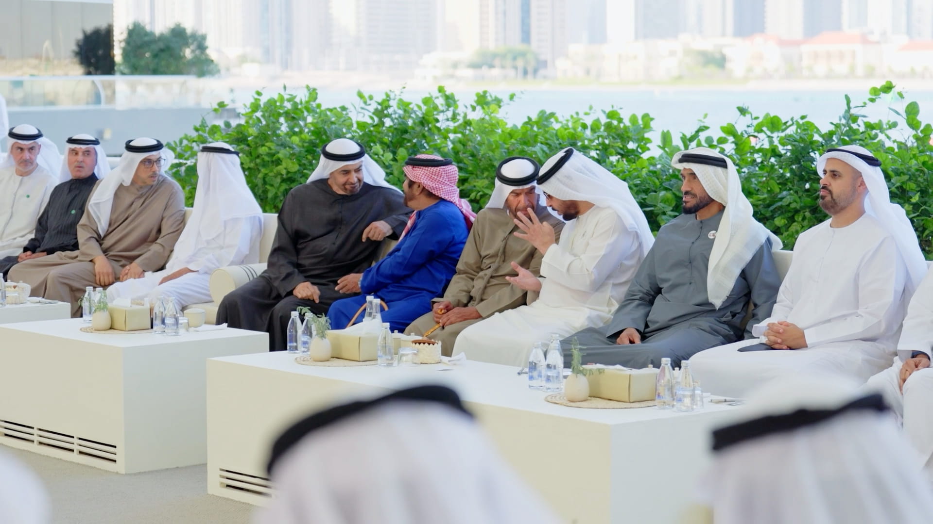 UAE President receives banking delegation 