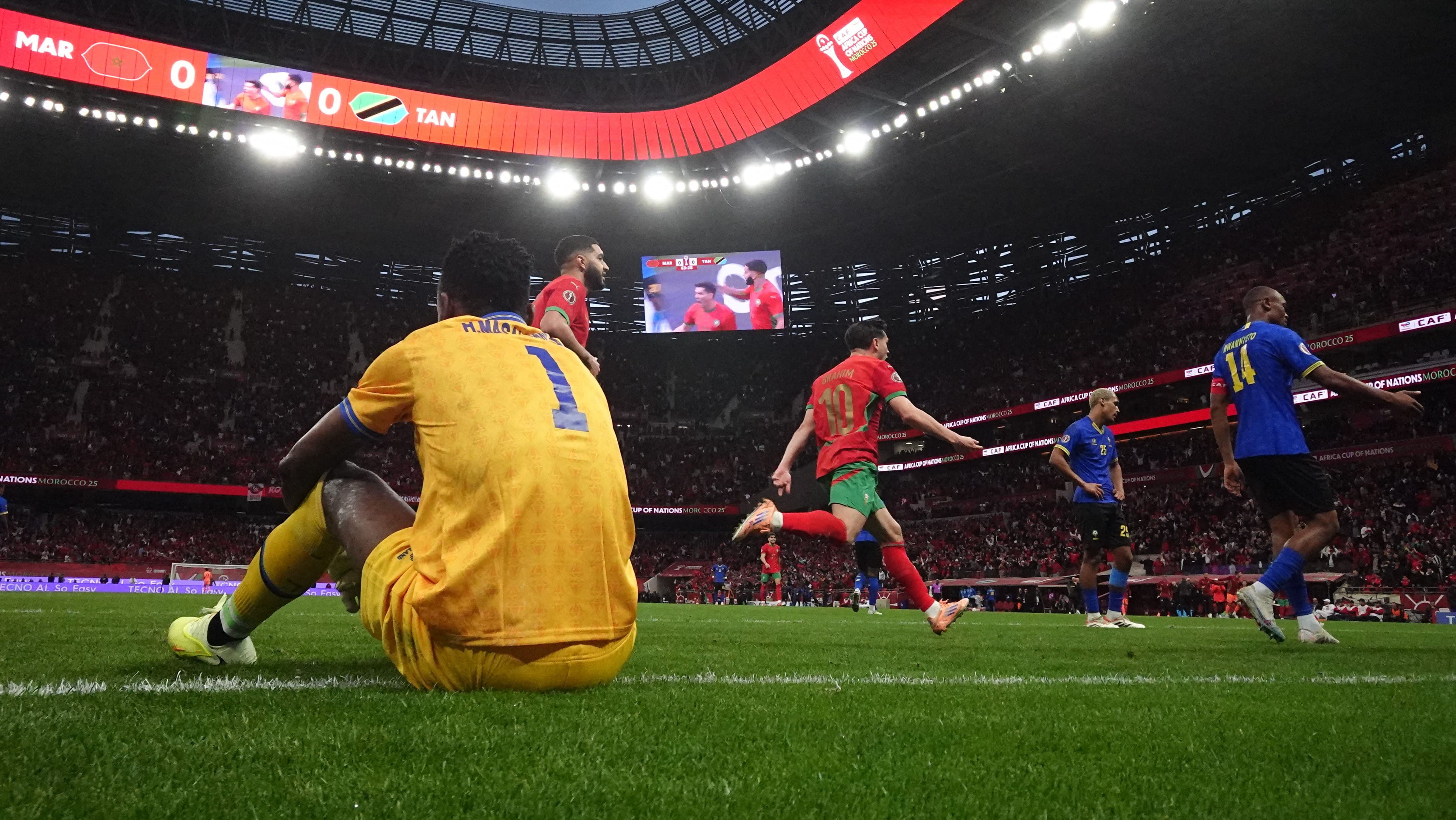 دياز يقود منتخب المغرب إلى ربع نهائي كأس الأمم الإفريقية