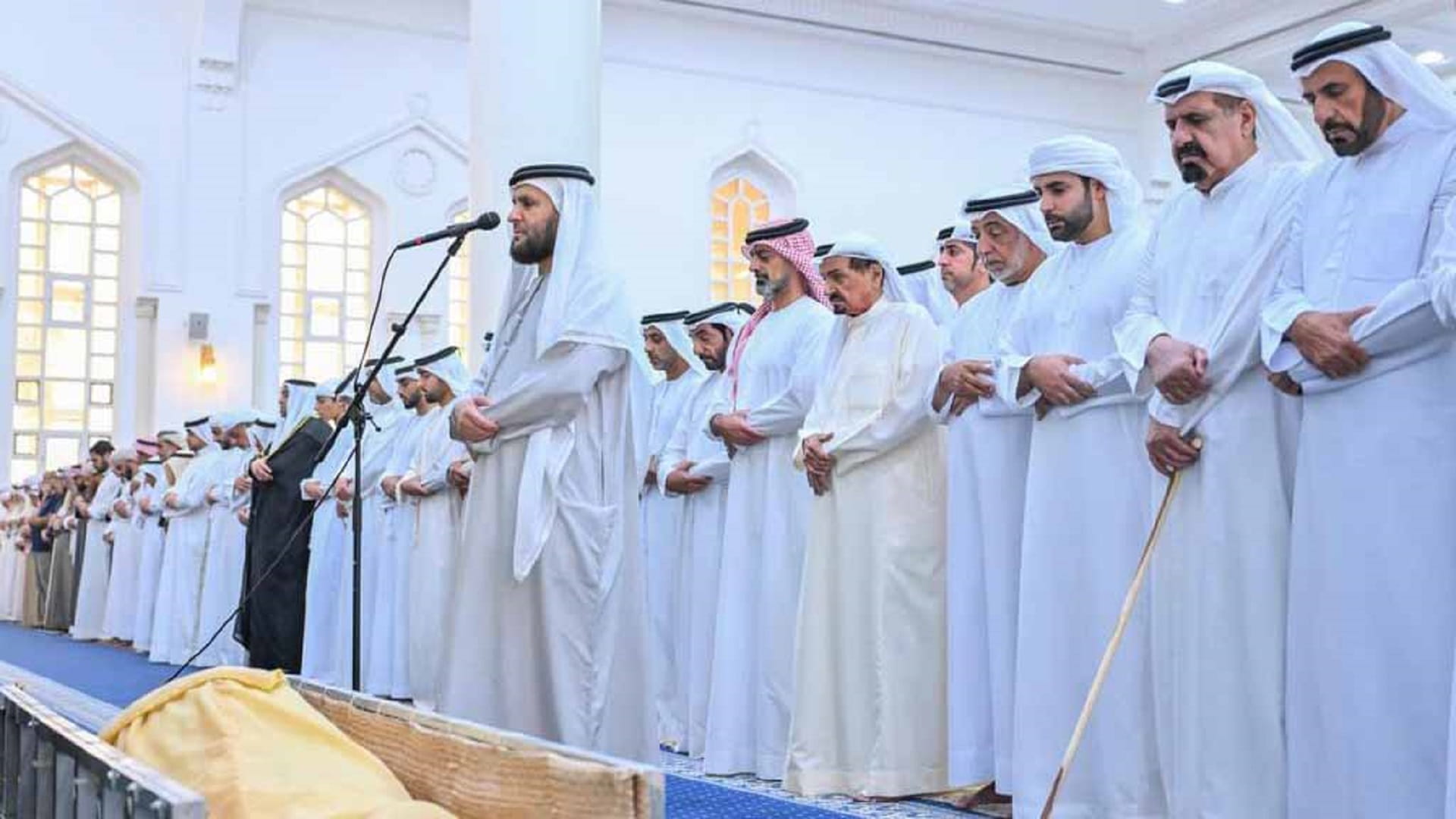 Ajman Ruler performs funeral prayers for Al Nuaimi family members 