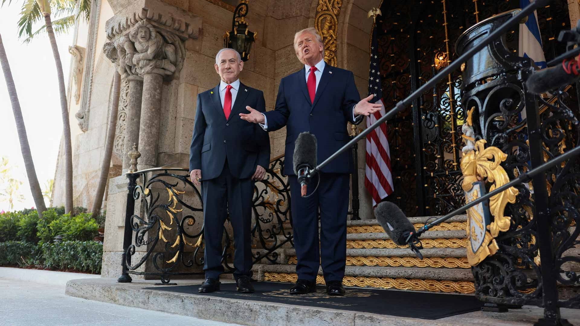 ترامب: سويت 3 قضايا تتعلق بغزة خلال 5 دقائق من لقائي مع نتنياهو 