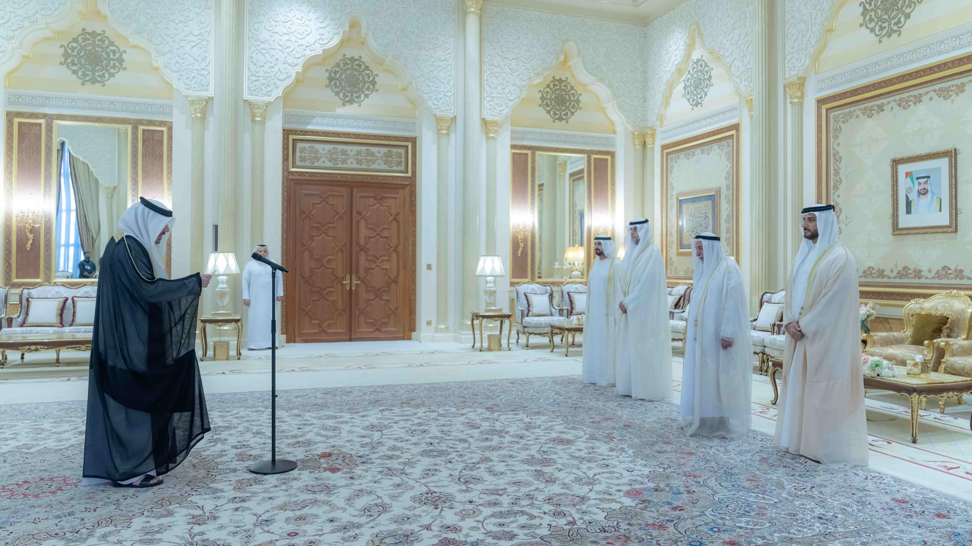 Image for the title: Sharjah Ruler witnesses Judicial Council members swearing-in 