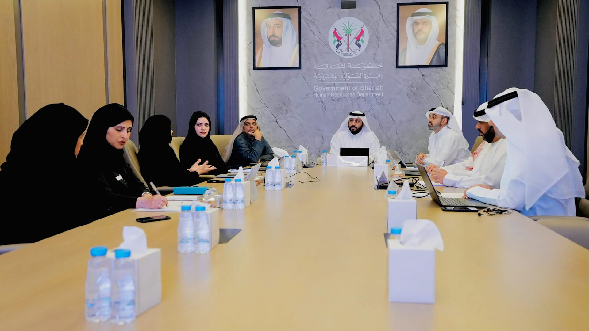لجنة الهياكل التنظيمية بالشارقة تبحث تطوير هيكل مؤسسة سلامة الطفل