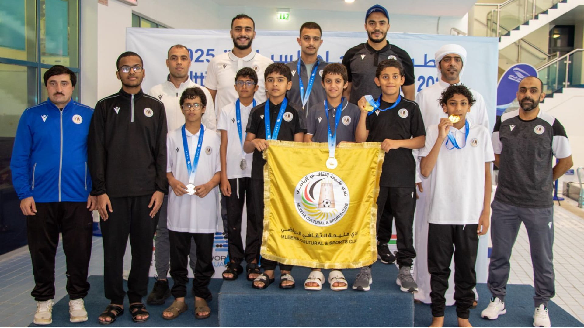 مليحة يواصل تألقه في بطولة الاتحاد للسباحة العمومي والبراعم 2025 