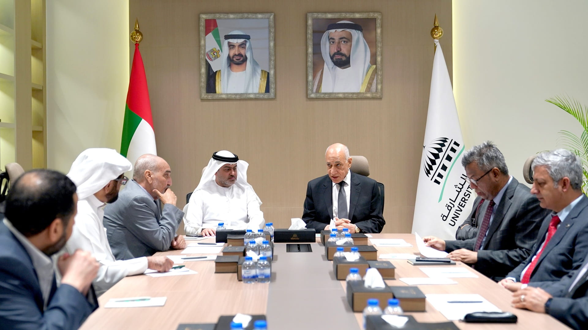 مجلس أمناء جائزة الشارقة لأفضل أطروحة دكتوراه يعقد اجتماعه الأول 