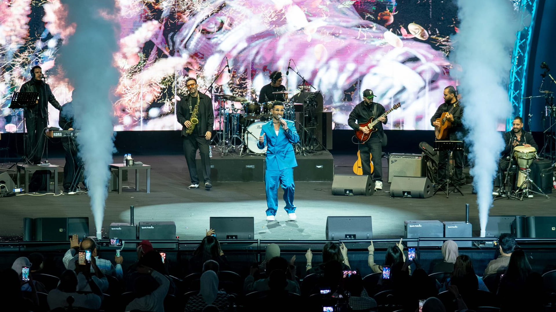 Ahmed Saad praises Sharjah audience and Al Majaz Amphitheatre 