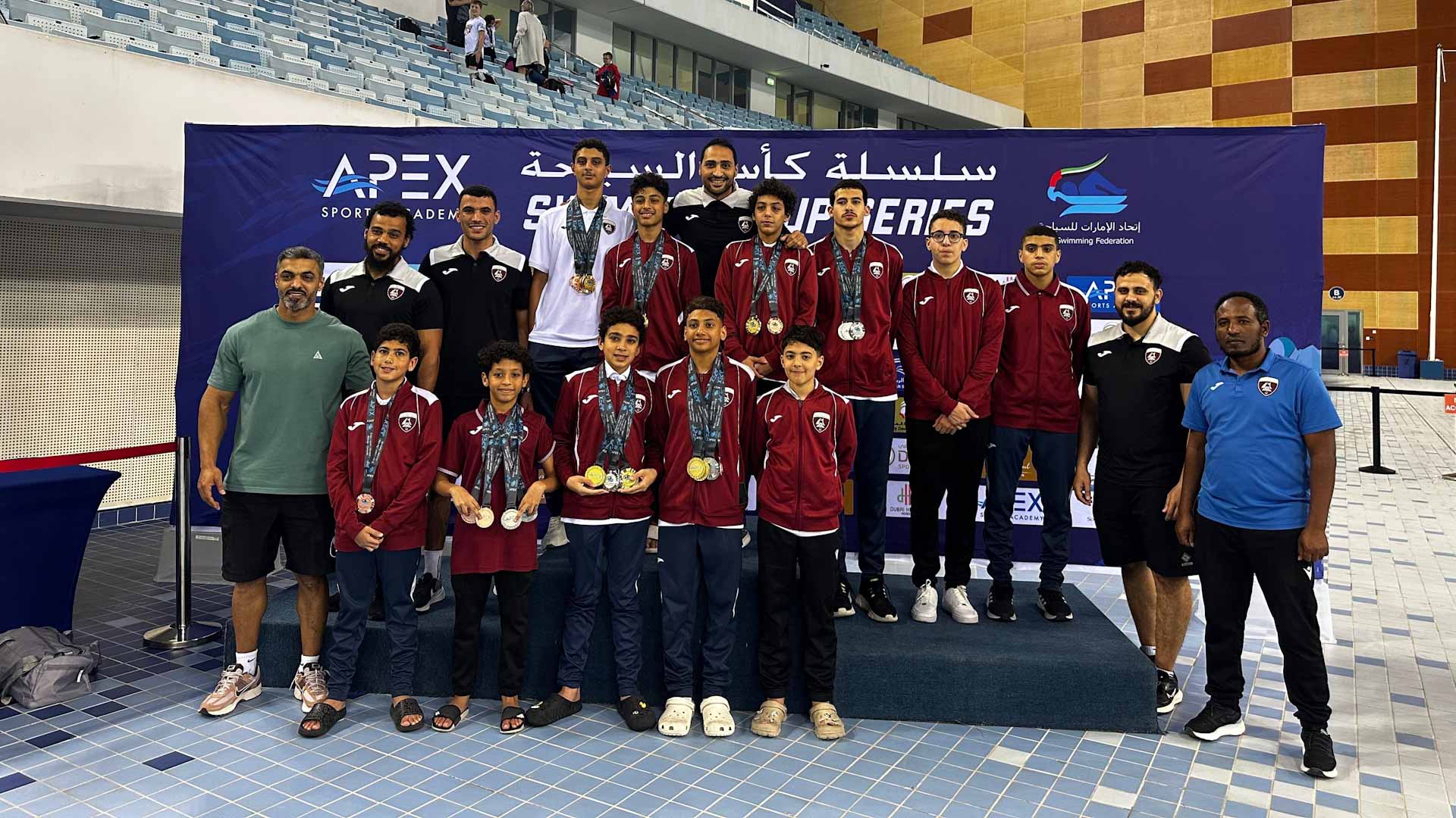 Al Hamriyah swimmers win 27 medals in UAE Cup 
