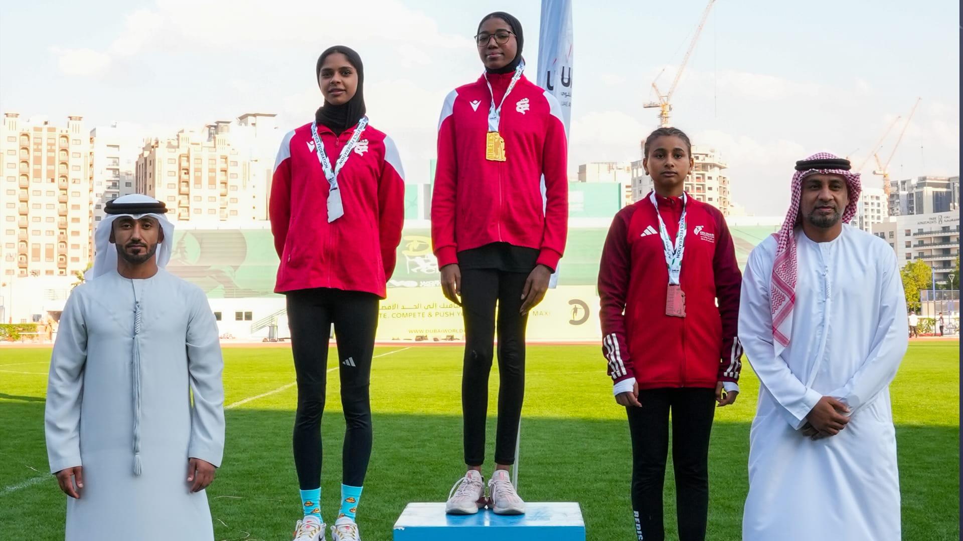 لاعبات الشارقة يتألقن في البطولة النهائية التخصصية لألعاب القوى 