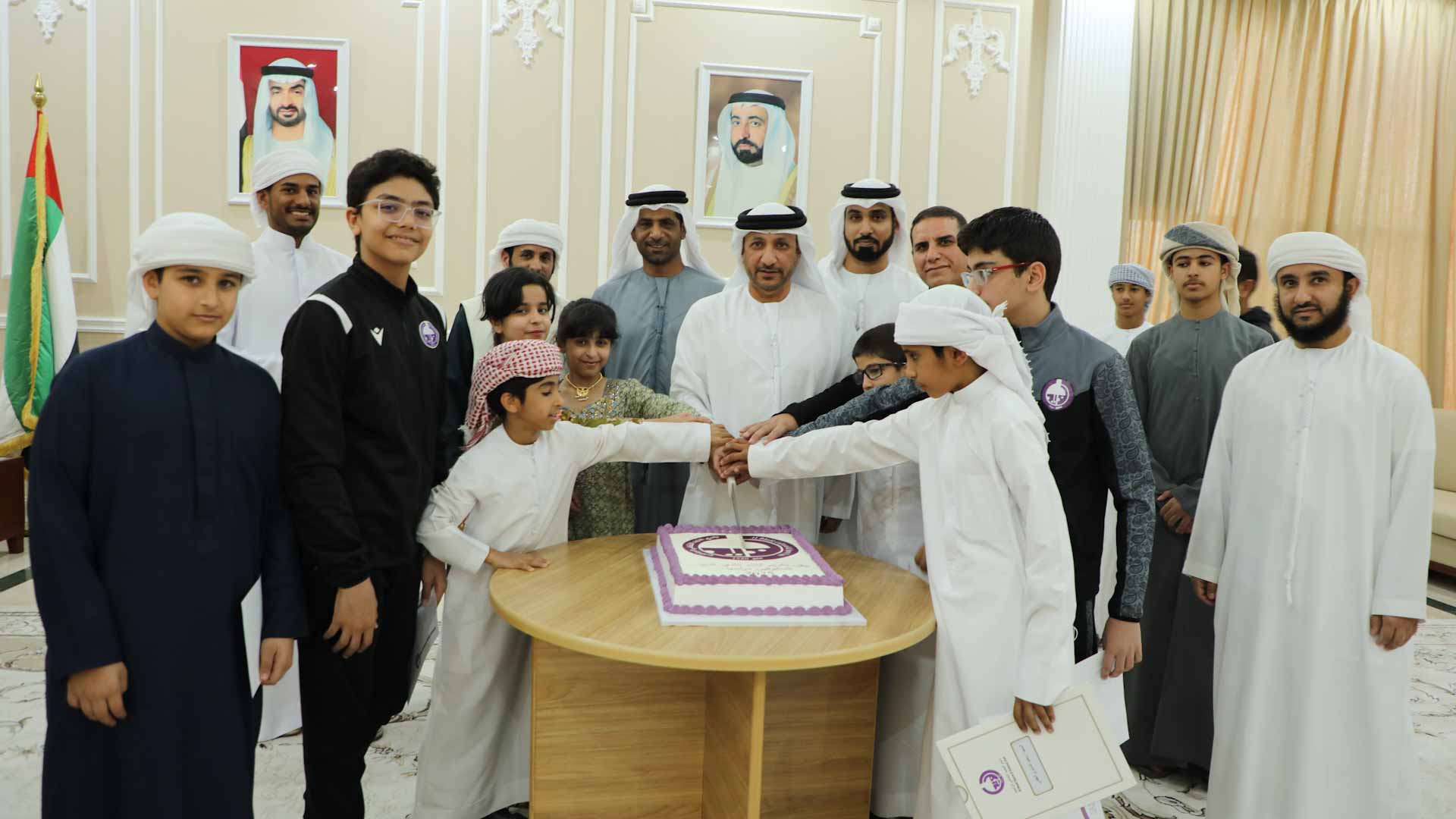 Al Dhaid Club celebrates academically outstanding athletes 