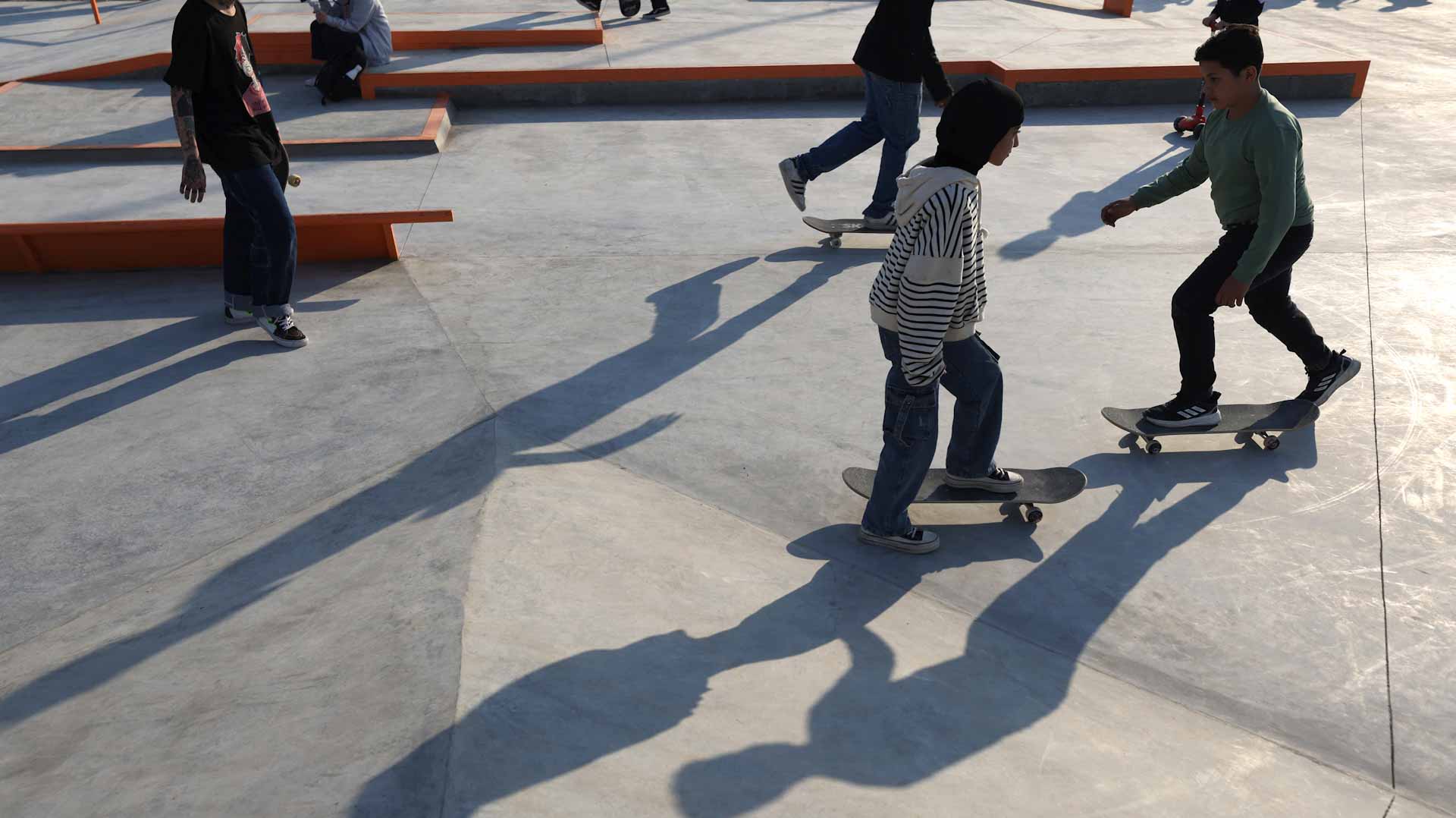 Baghdad's first skatepark offers boarders rare respite