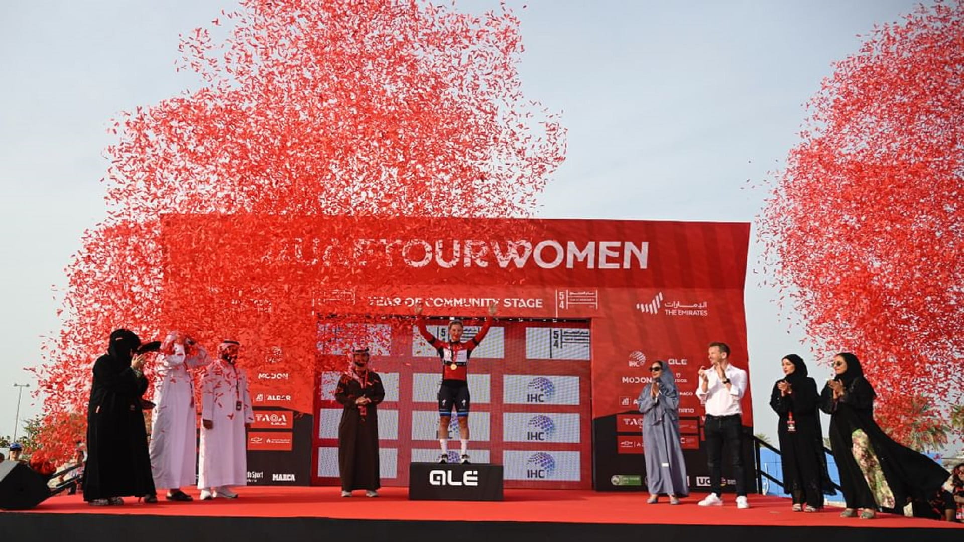 Lorena Wiebes wins second stage, keeps lead in UAE Women's Tour 