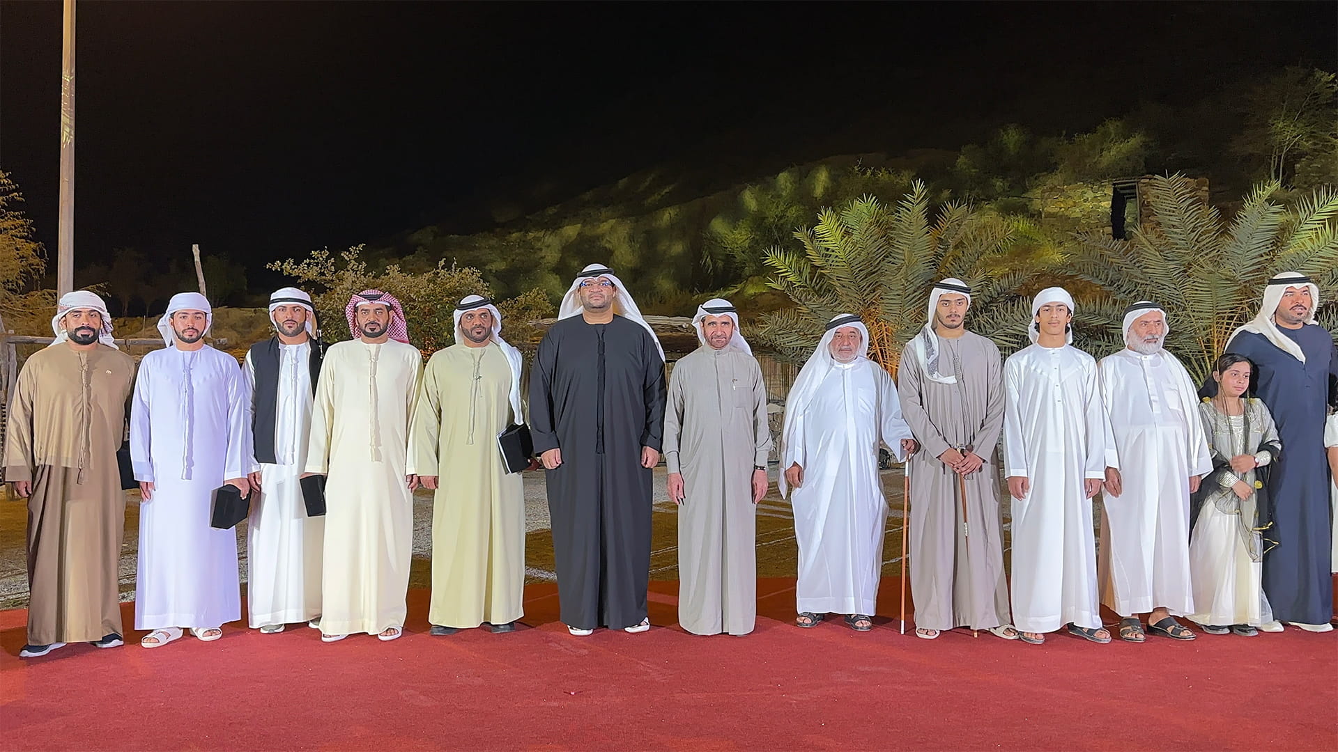 Haitham bin Saqr attends Wadi Al Helo Days for folk poetry 