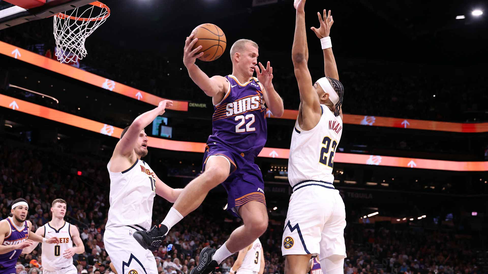 دنفر ناجتس يحقق فوزه السادس على التوالي في السلة الأميركية 