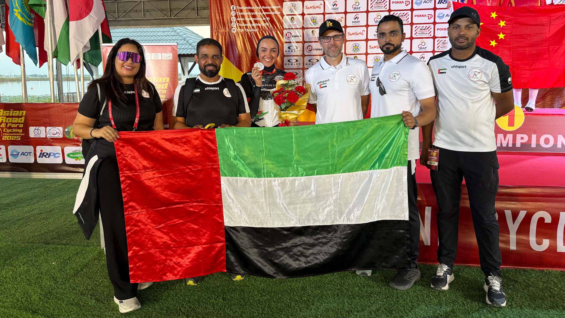 صفية الصايغ تحرز فضية آسيوية لـ "الدراجات" في تايلاند