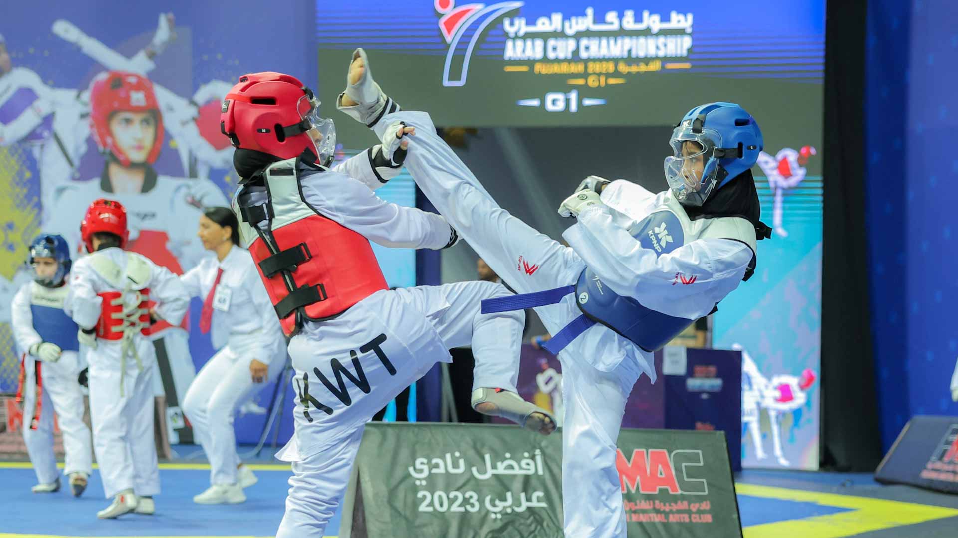 Sharjah Women's Sports Clubs shine in Arab Taekwondo Cup 