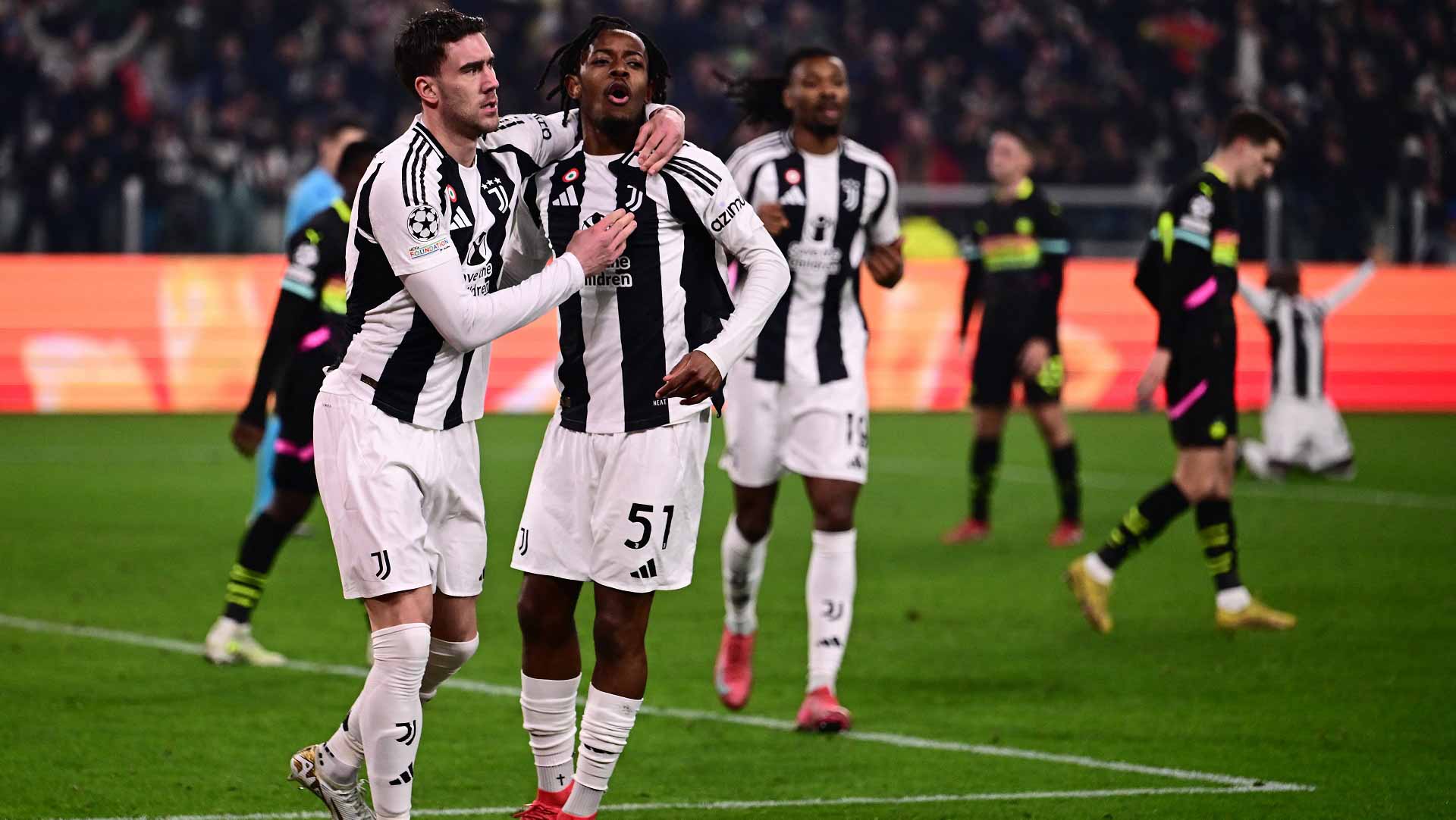 يوفنتوس يفوز على آيندهوفن في الملحق الفاصل لدوري الأبطال 