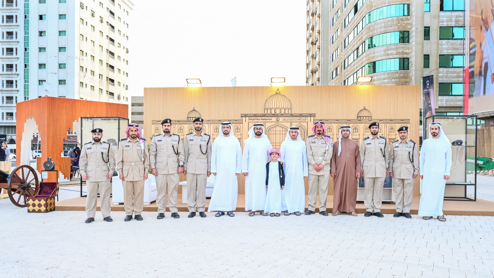 Sharjah Police participates in 22nd of Sharjah Heritage Days 
