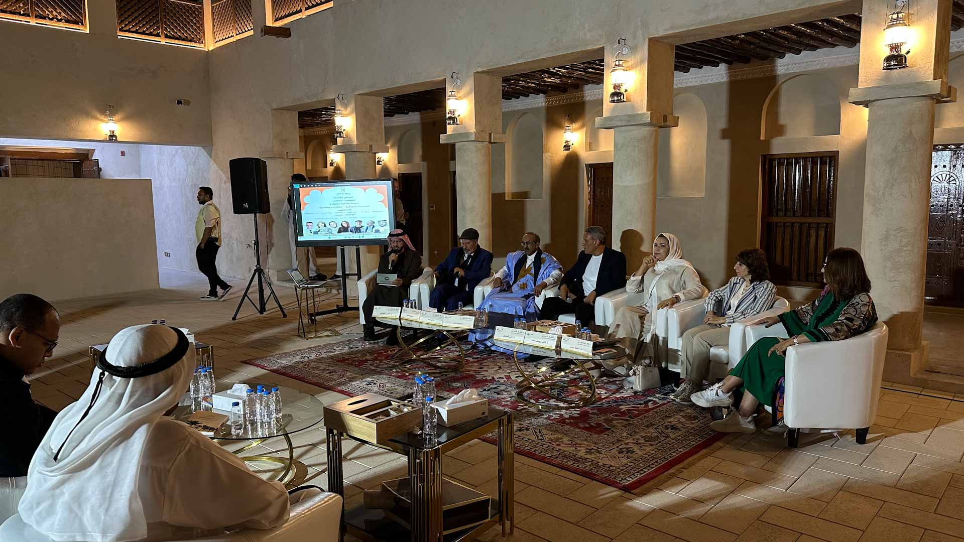 Dr Muna Bounama Sharjah Cultural Café discusses heritage.jpeg 