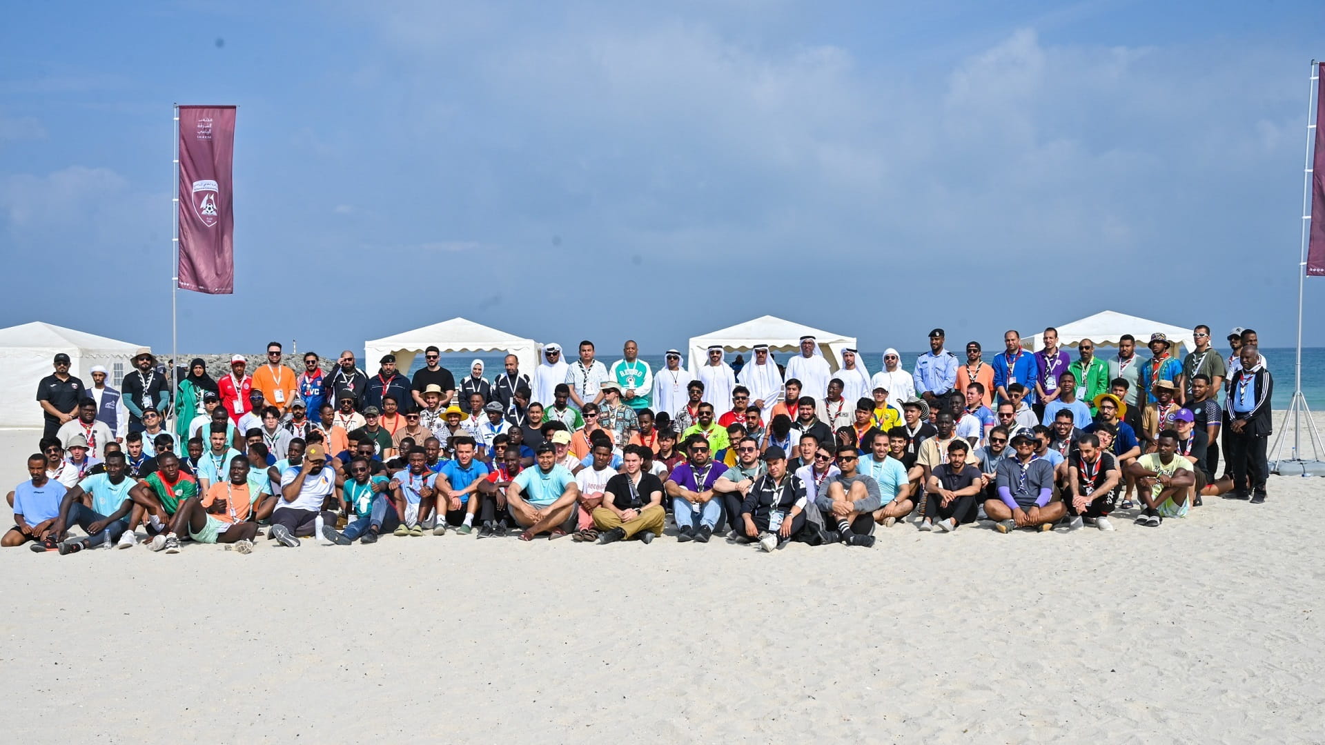 صورة بعنوان: نجاح كبير للفعاليات الرياضية في اللقاء الكشفي العاشر بالشارقة 