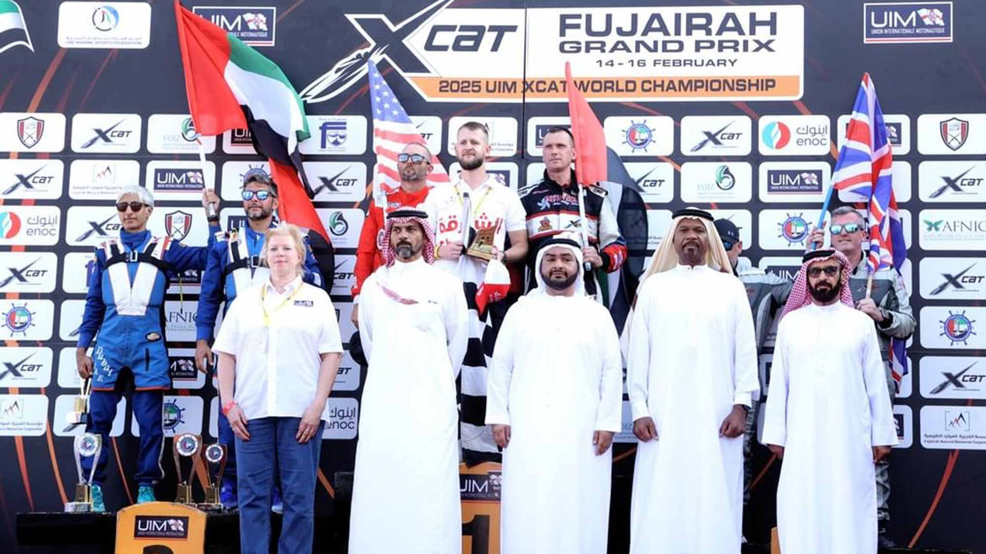 أحمد الشرقي يتوج فريق الشارقة بطلاً للجولة الافتتاحية من الفورمولا 