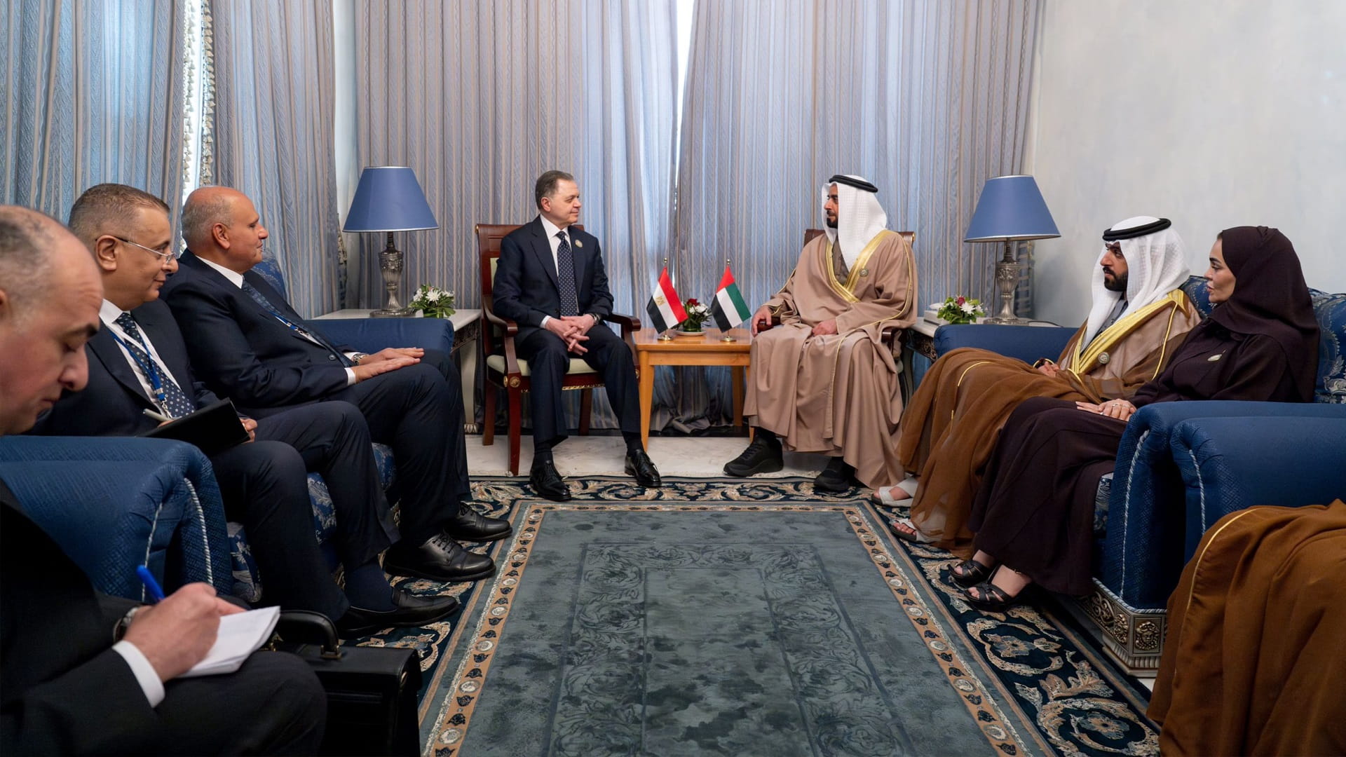 سيف بن زايد يناقش مع وزير الداخلية المصري العلاقات الأمنية في تونس