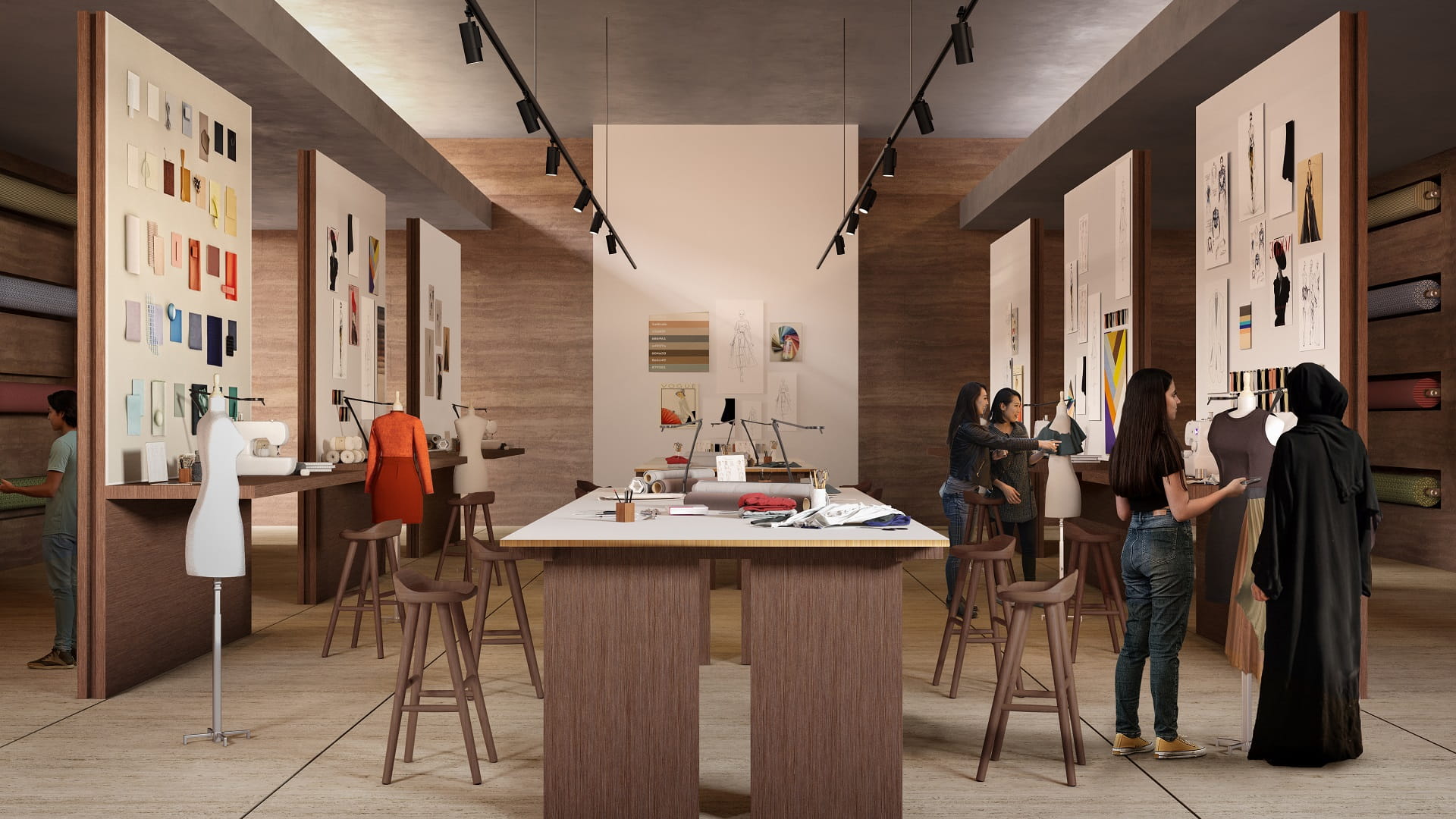 مختبر الشارقة لتطوير الأزياء وجهة رائدة لدعم المبدعين المحليين 