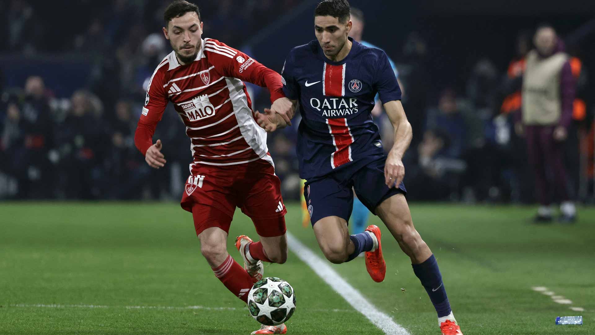 PSG hit seven to set up Champions League clash with Reds or Barca 