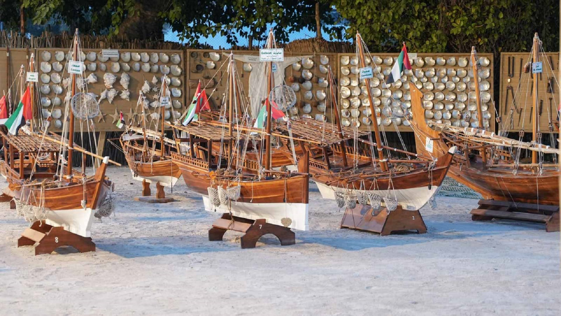 أيام الشارقة التراثية تقدم صوراً واقعية للبيئة البحرية الإماراتية 