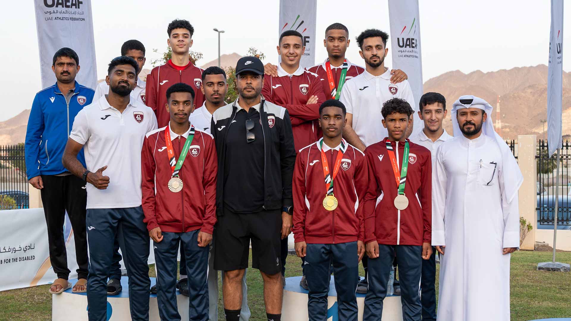 3 golds, a silver for Al Hamriyah team in VP's Championship 
