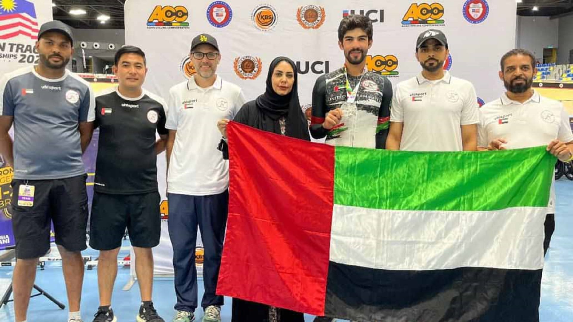 Al-Matuei wins silver at Asian Track Championship 