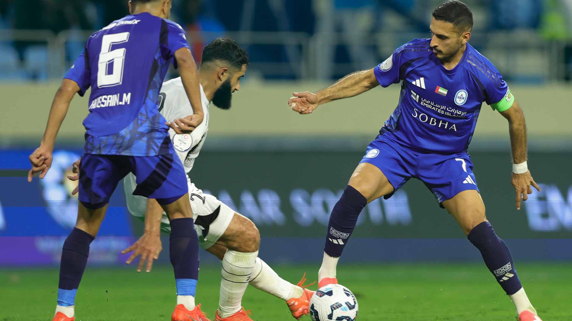 الجزيرة يفوز على النصر في دوري أدنوك للمحترفين