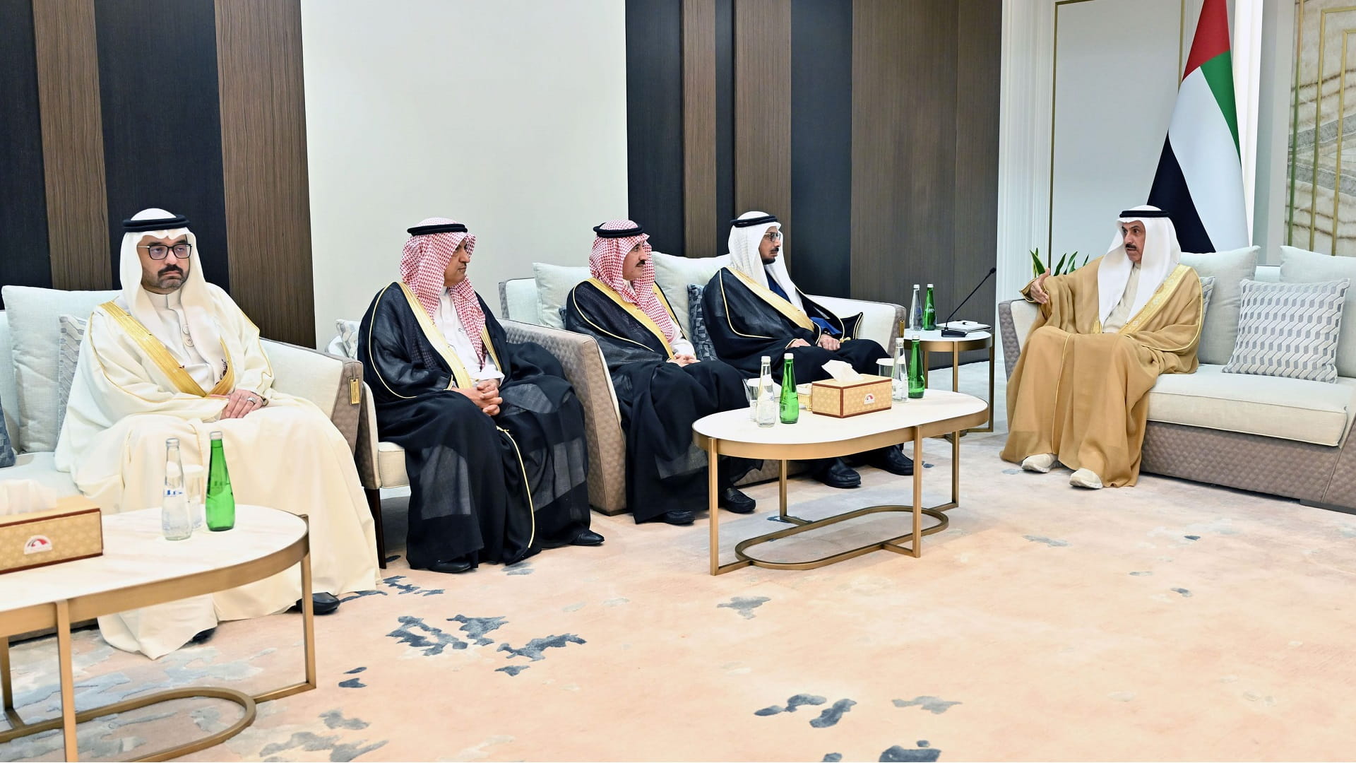 Ghobash receives GCC-European Parliamentary Committee Members