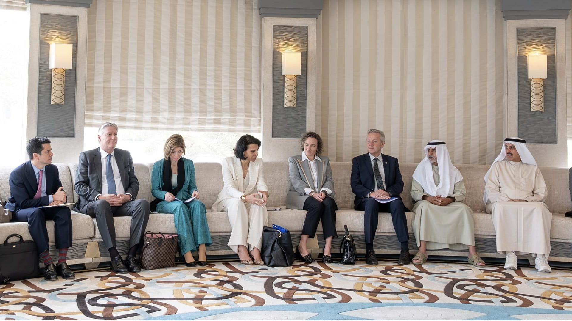 Nahyan bin Mubarak welcomes European Parliament delegation 