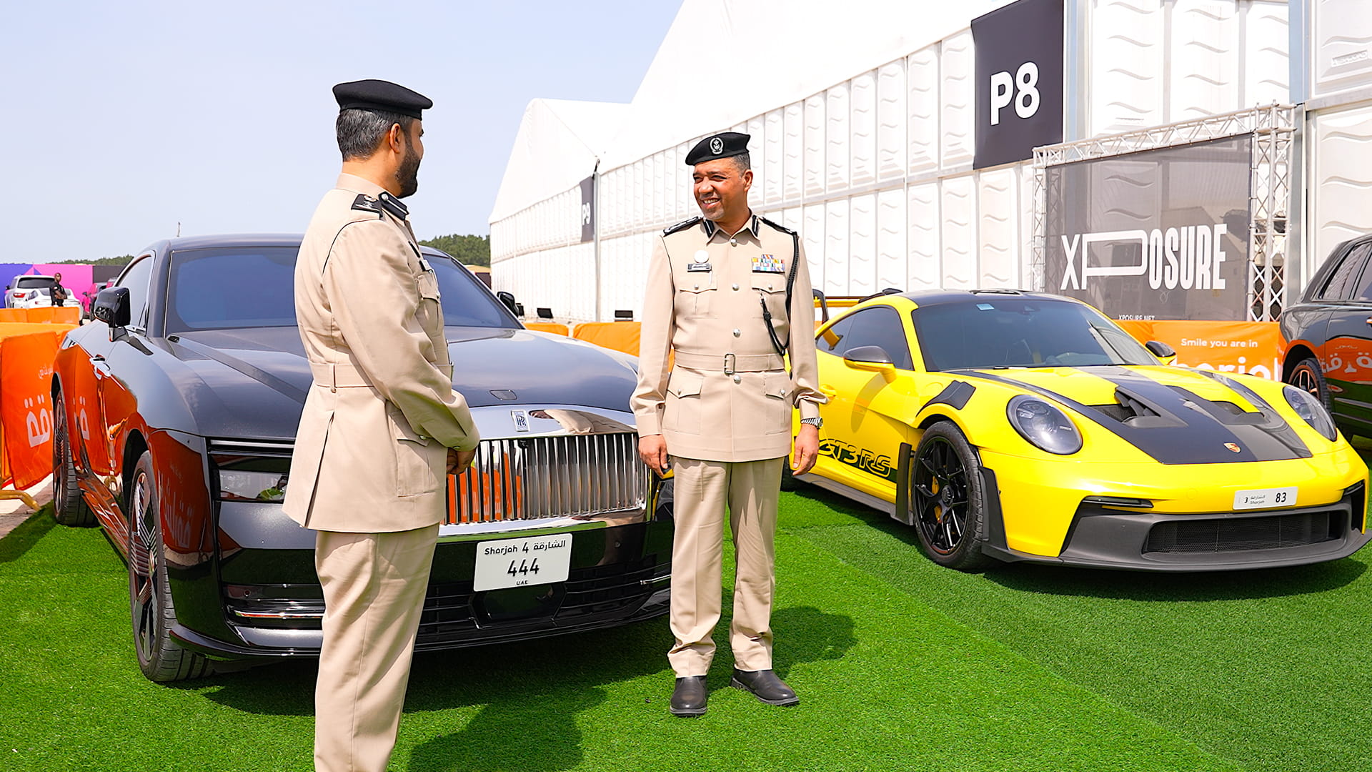 Launching new vehicle plate numbers in Sharjah