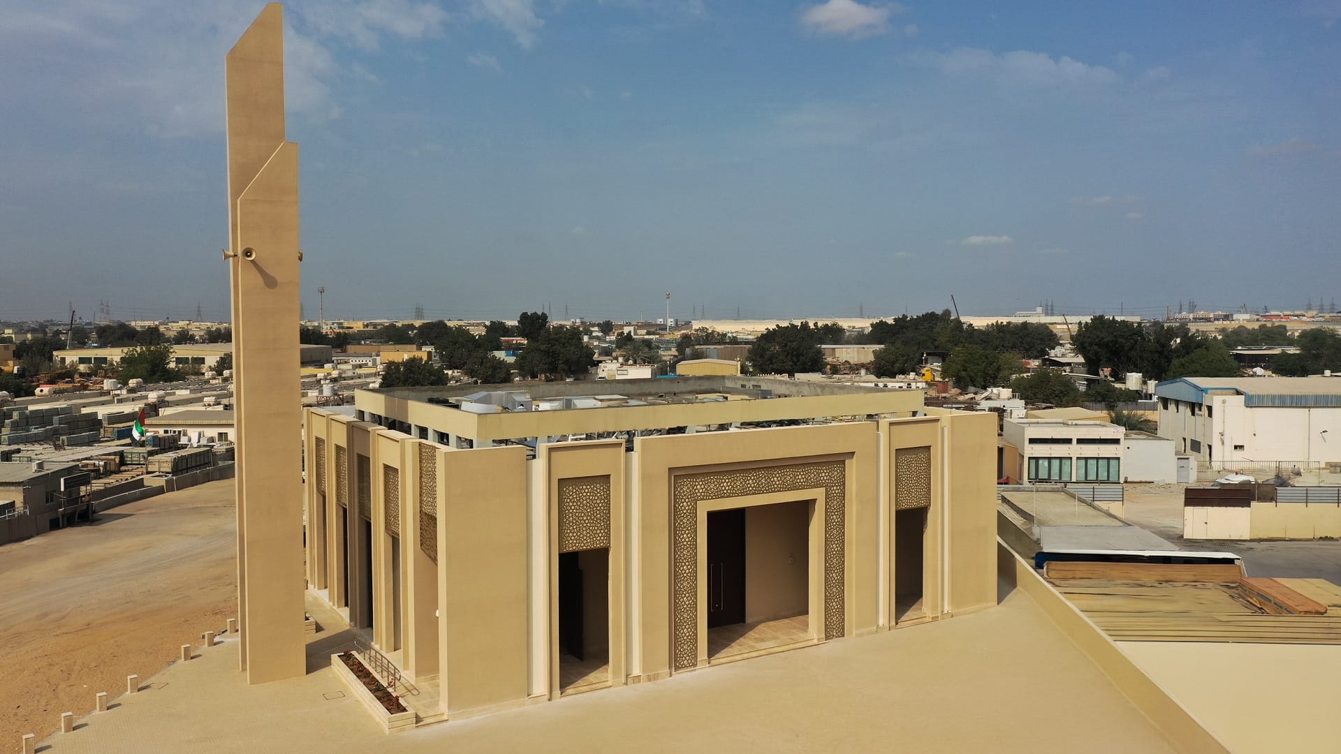 SDPW: Completion of Omair bin Abi Waqqas Mosque in Al Sajaa 