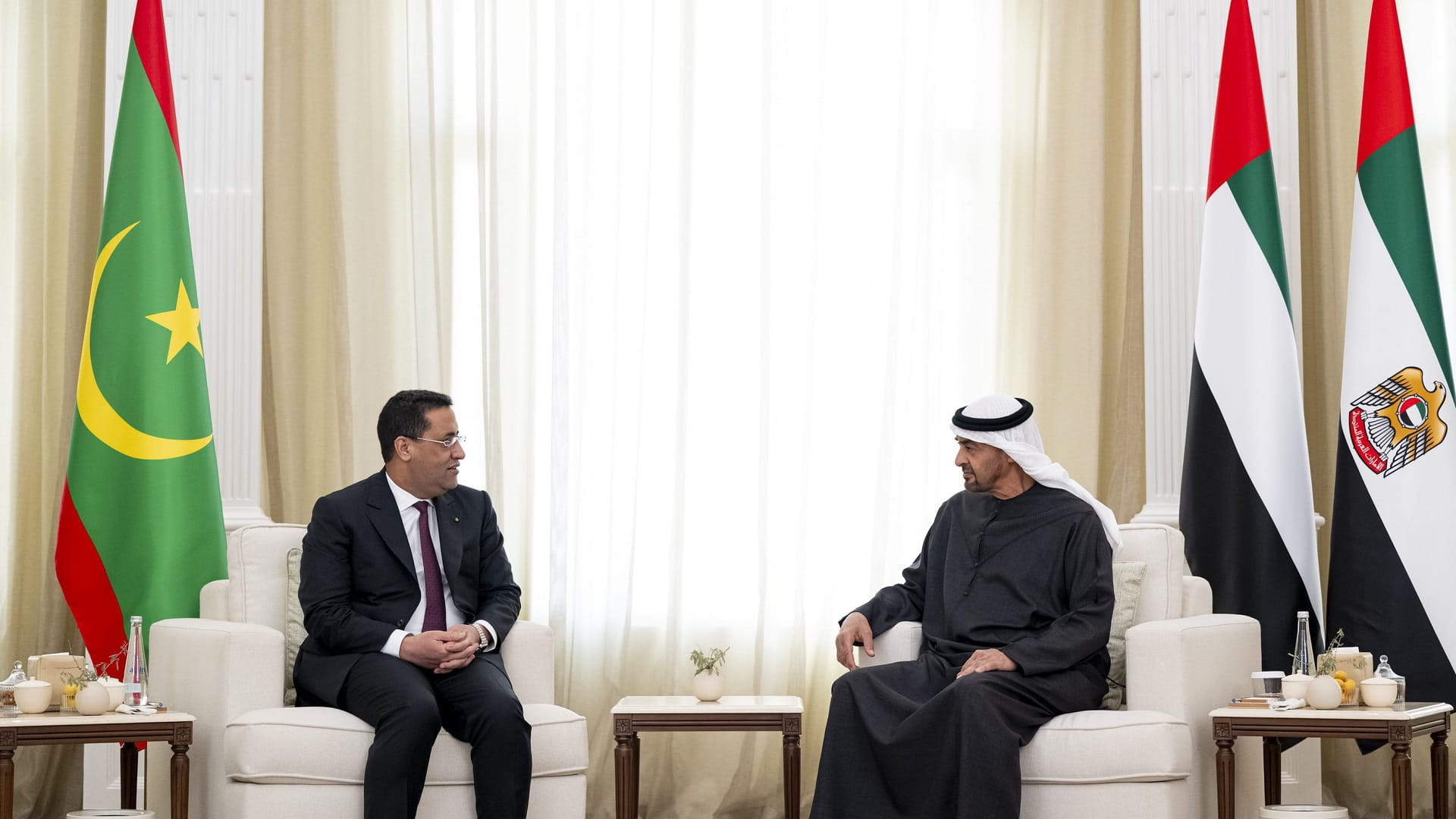 UAE President receives message from Mauritania's President 