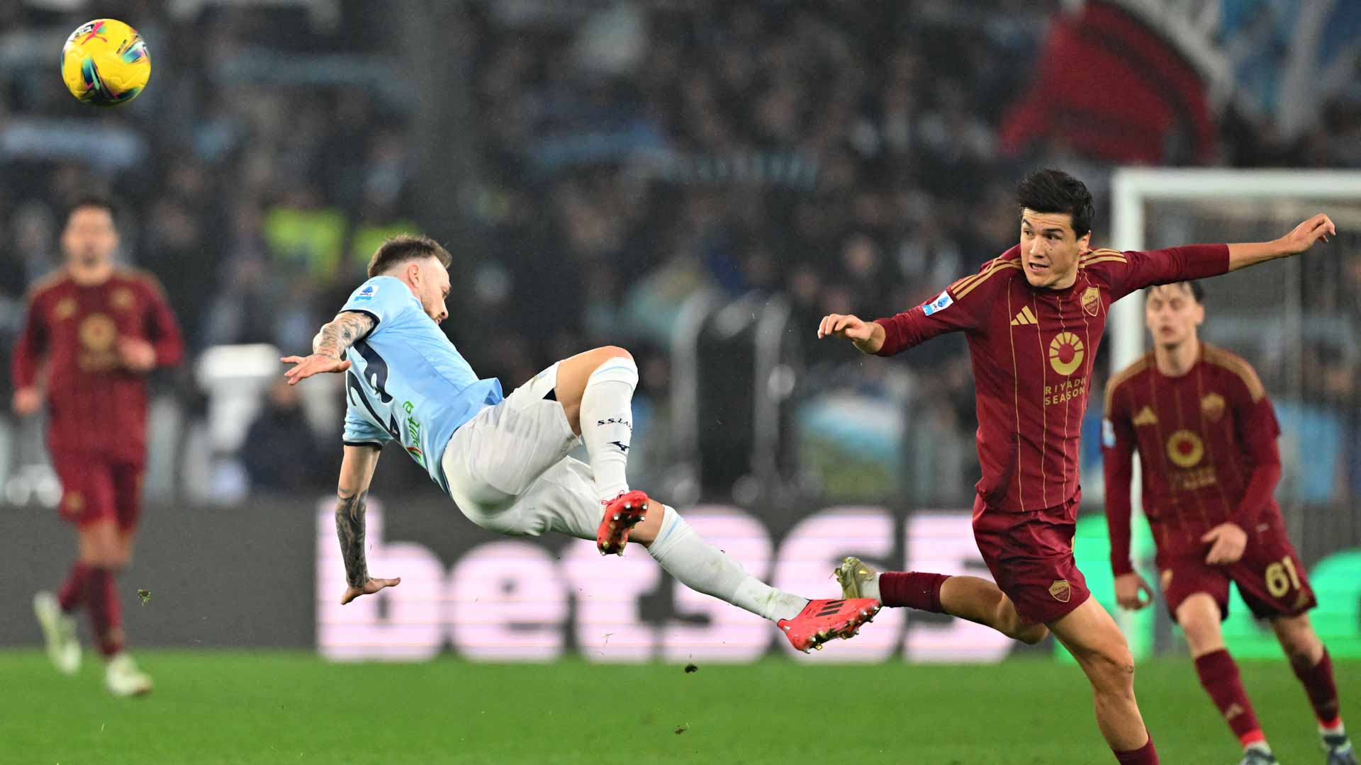 Ranieri's Roma claim derby honours against Lazio 