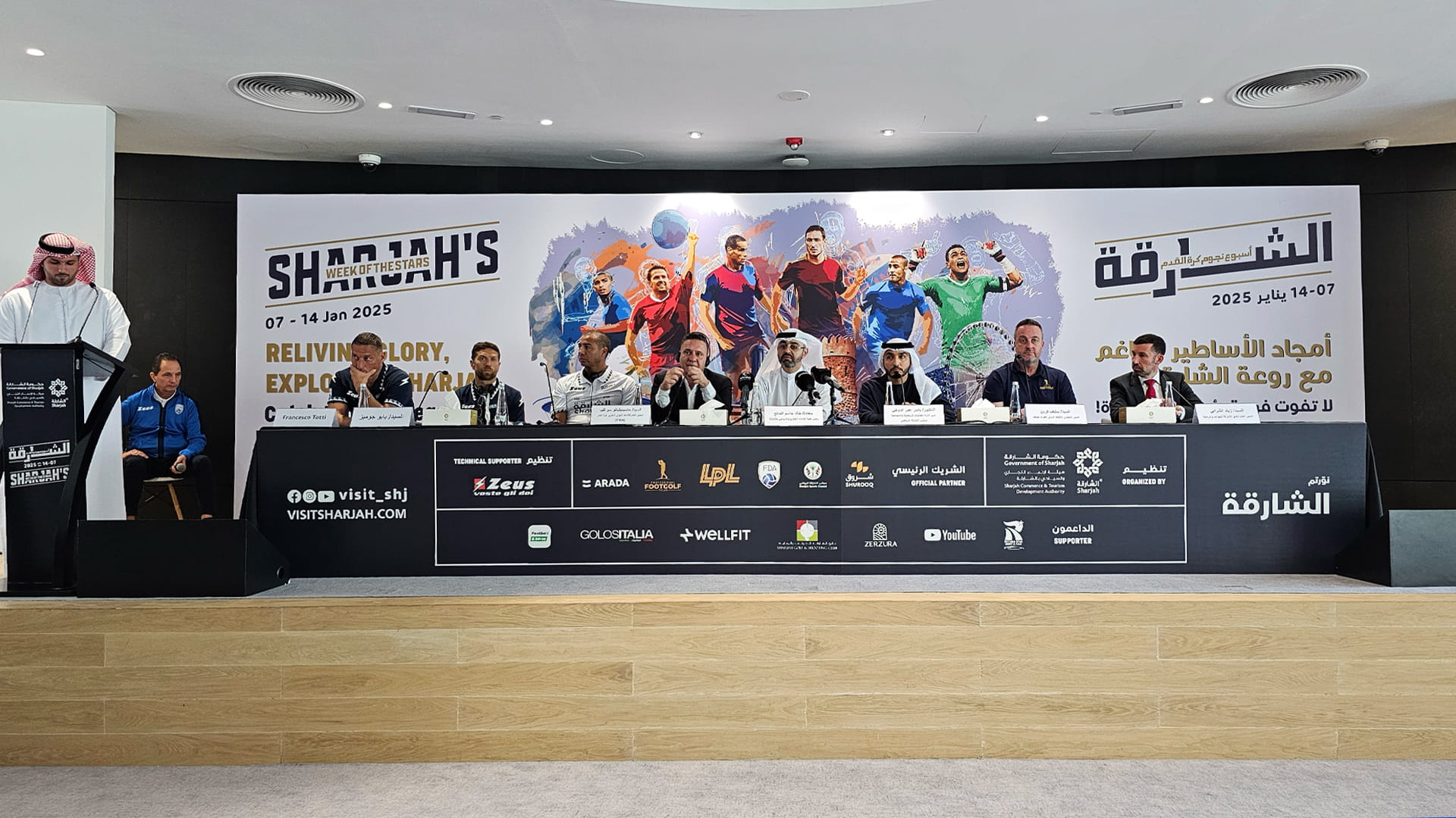 Football icons face off in Sharjah Football Stars Week 