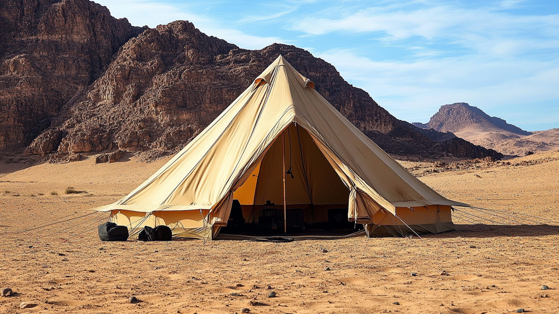 استكشاف أنواع الخيم: من الخيم الصحراوية إلى الخيم القابلة للطي