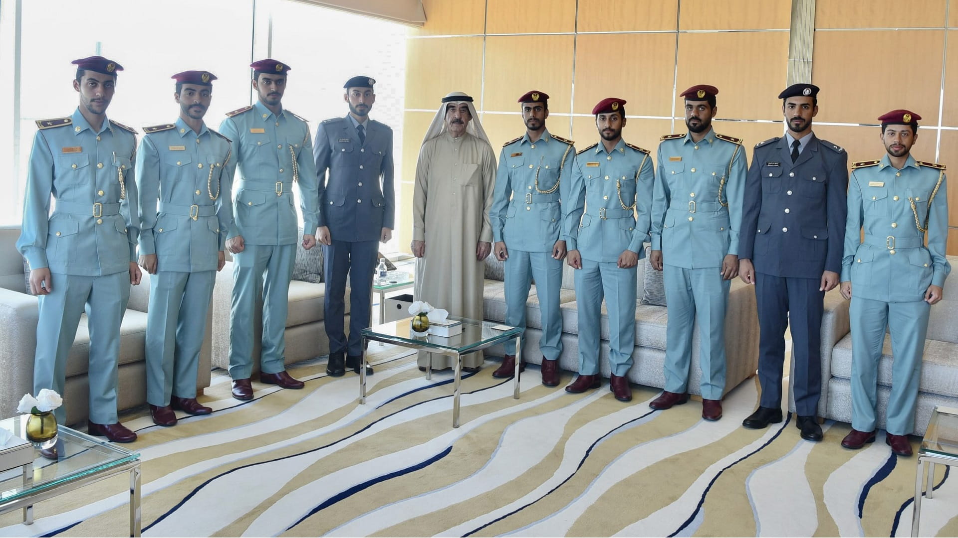 UAQ Ruler welcomes 36th batch of Police Academy graduates 